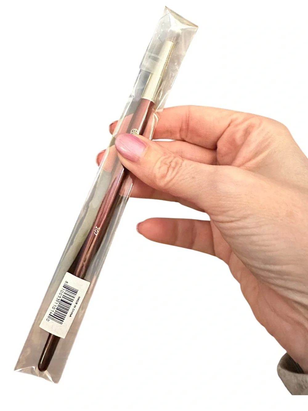 BK Beauty 207 Pencil Blender Brush BNIP Vegan Cruelty Free Eye Brush New